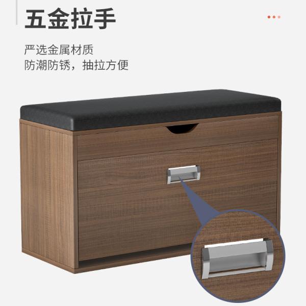 Customized Wooden Shoe Organizer for Retail Shop Standing Storage and Display