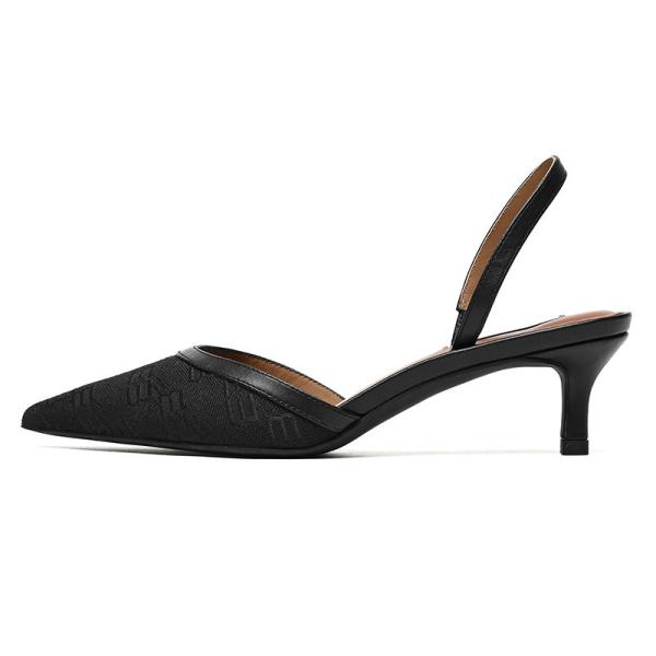 Mature And Sexy Women'S High -Heeled Shoes Lace Shoe Women'S High -Rich Sandals