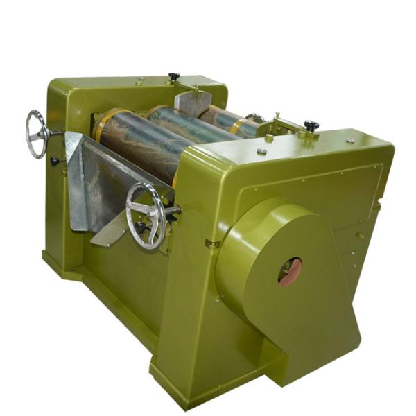 Aluminum Alloy Automatic Lip Gloss Filling Machine Laboratory S200 Three Roller Grinding Machine