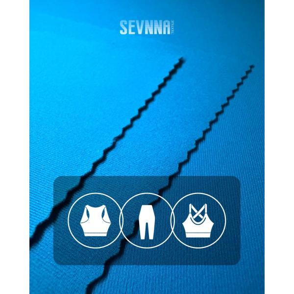 UV Protection Quick Drying High Elasticity Stretch Lycra Fabric for Activewear and Swimwear