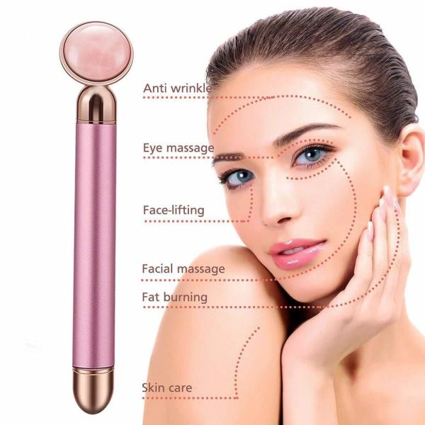 Handmade Facial Beauty Massager Anti Aging Roller Electric Gua Sha Face Sculpting Tool