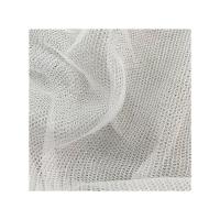 Tissu tricoté en jersey gris 100% polyester treillis pour doublure de chaussures