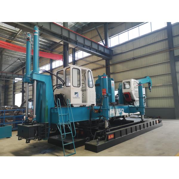 Гидравлический статический пилочный пресс для металлических конструкций Максимальная длина подъема 14 м JZSR15