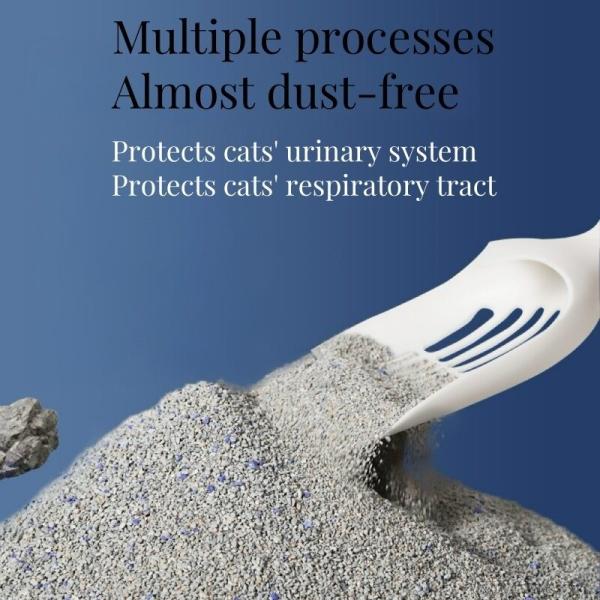 Sodium Based Ore Cat Litter Customize 100 Dust Free Cat Litter