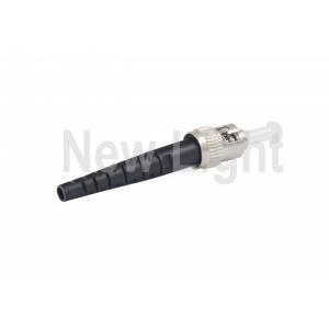 3.0mm Diameter Single Mode ST Connector with PC UPC Polishing for Fiber Optic Applications