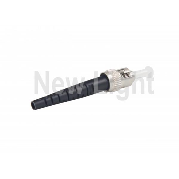 3.0mm Diameter Single Mode ST Connector with PC UPC Polishing for Fiber Optic Applications