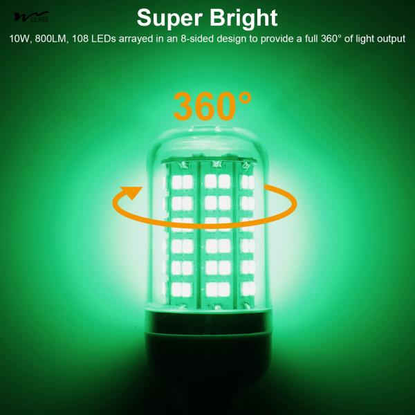 Acrylic Shade Material 12V 10W/45W LED Submersible Fishing Light for Squid and Shrimp