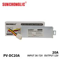 DC-DCステップダウン変圧器 12V 20A 出力