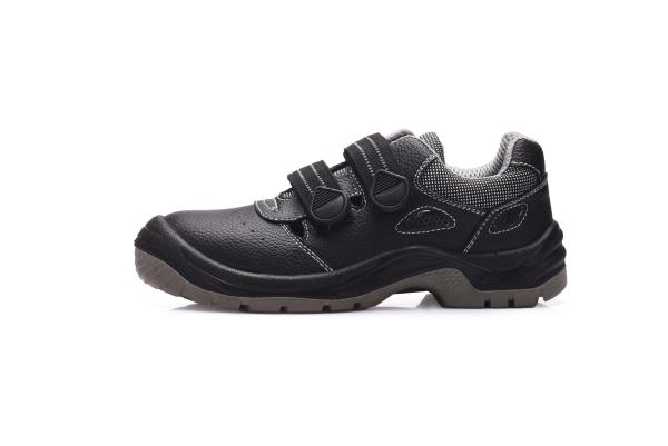 Breathable Embossed Leather Sandal Safety Shoes Anti Puncture For Engineering