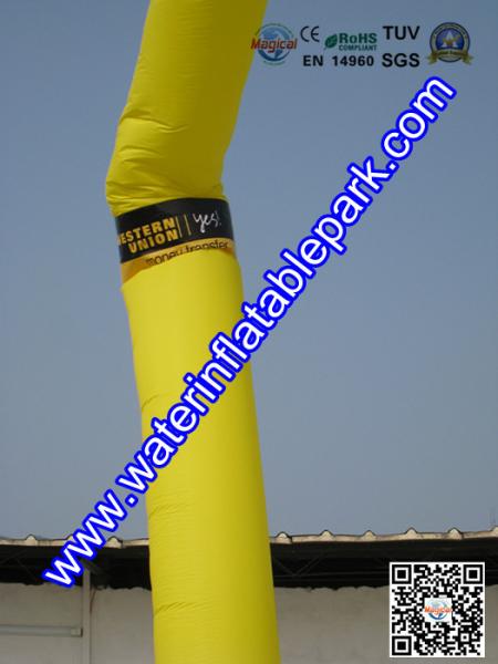 Outdoor Inflatable Sky Dancer  , Inflatable Tubes Man