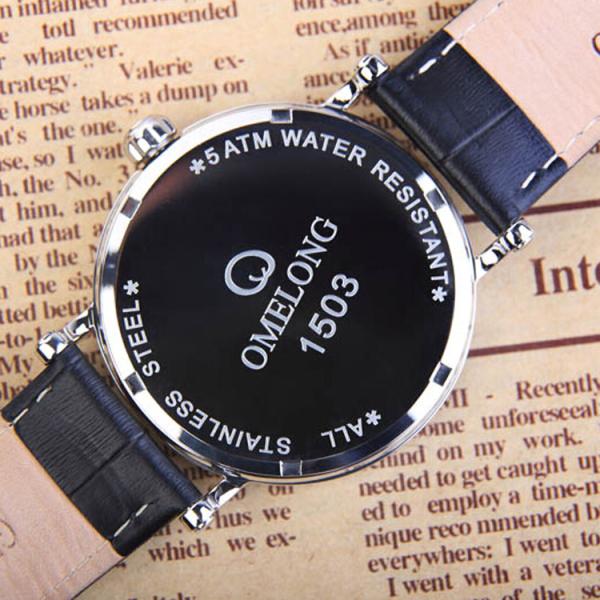 2019 дозоров людей кварца роскошной задней части нержавеющей стали дозора качественных