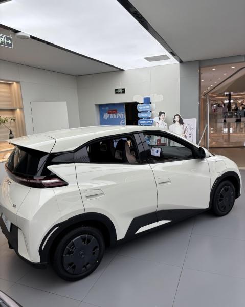 Small Build Your Dreams BYD Seagull 405KM EV Electric Vehicles Car for 5 People