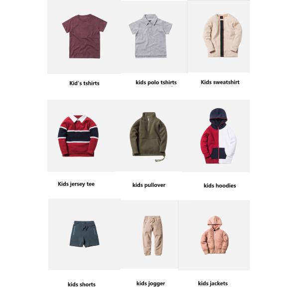 Stand up collar sport set with zip leg opening and side tape customize high street kids tracksuit sets