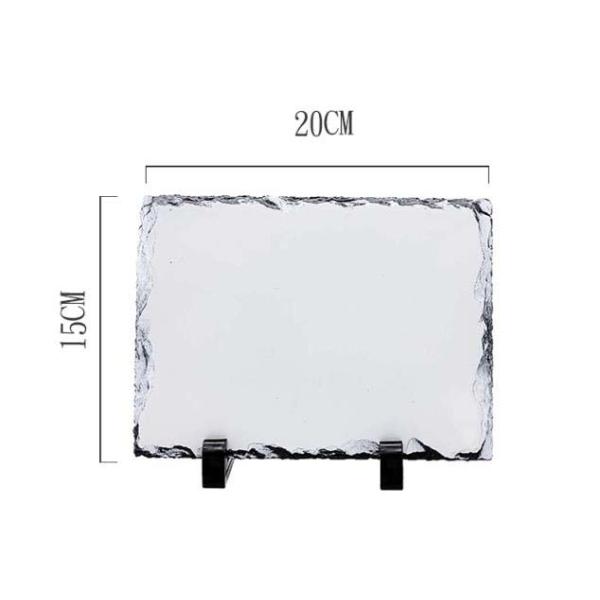 Sublimation Blank Rock Slate And Heat Press Rock Photo For Decoration Souvenir