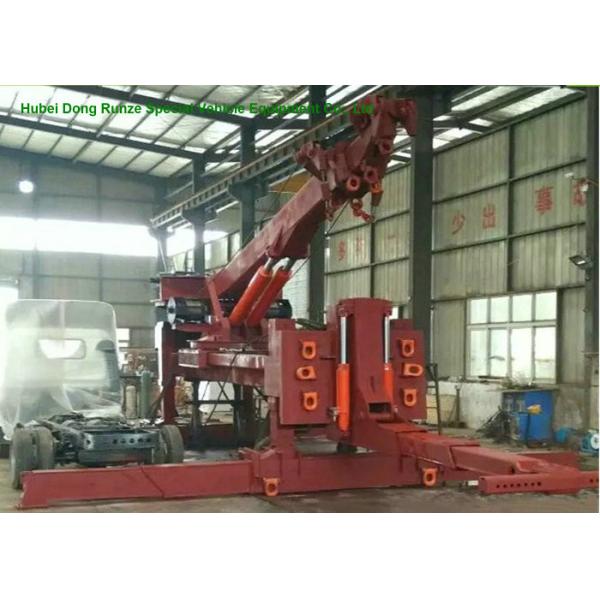 40 Ton 360 Degree Rotary Recovery Truck Body / Steel Wrecker Towing Body