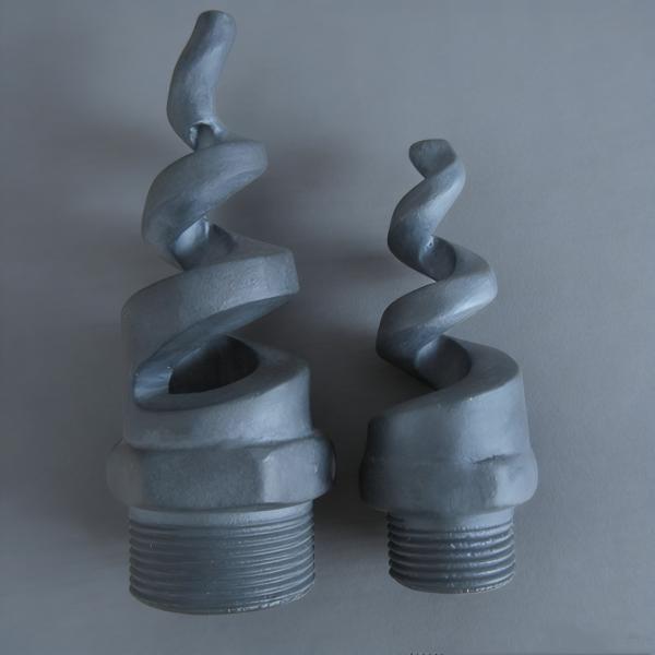 Clog-Free Spiral Nozzle with Extreme Wear Resistance and High Efficiency at Low Pressure for Desulfurization