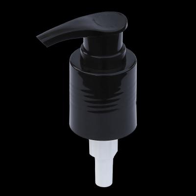 28mm PP Luxury Hand Lotion Pump Black  Smooth Body Lotion Dispenser