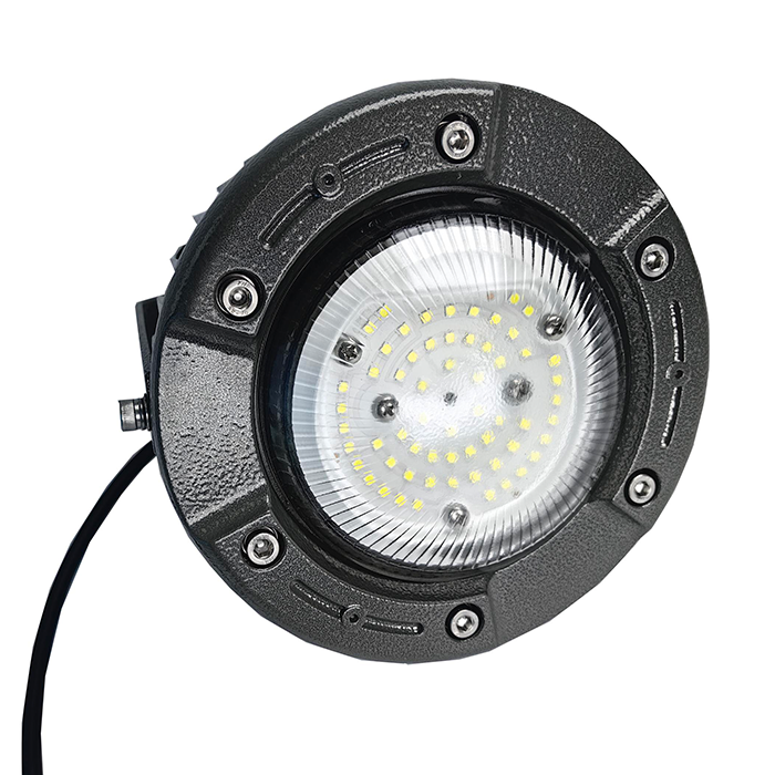 3000-6500K CCT DL230 20~45W Круглый светодиодный взрывозащитный свет для нефти и нефтехимии