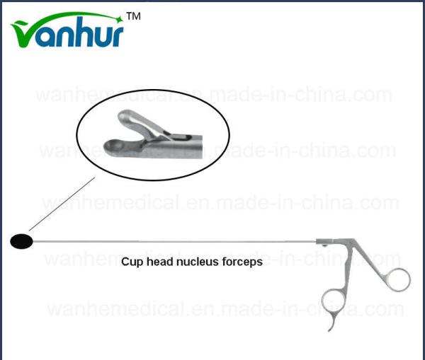 Steel GJ7004.1 Lumbar Transforaminal Endoscopy Instruments Cup Head Nucelus Forceps