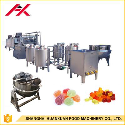 Fully Automatic Candy Machine , Candy Manufacturing Equipment 100-150kg/H Capacity