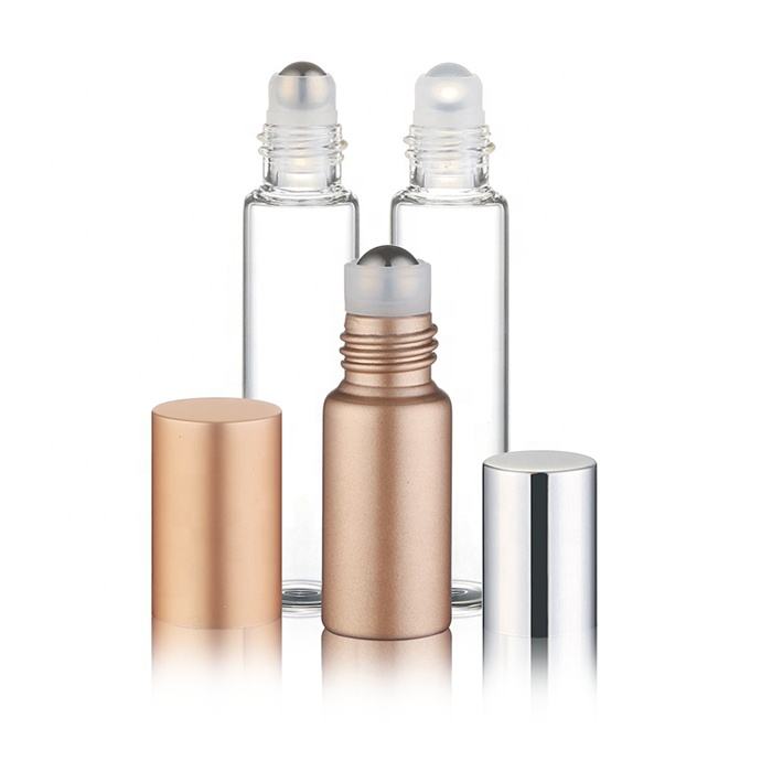 Косметический крен масла духов на стеклянной бутылке с шариком ролика 4ml 6ml 10ml 15ml
