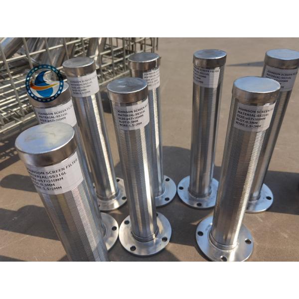 Full Welded Stainless Steel 316l Odm Wedge Wire Screen Pipe
