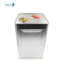 Mesure argentée vide des seaux 0.28mm-0.35mm en métal de place des boîtes 18L 20L de peinture