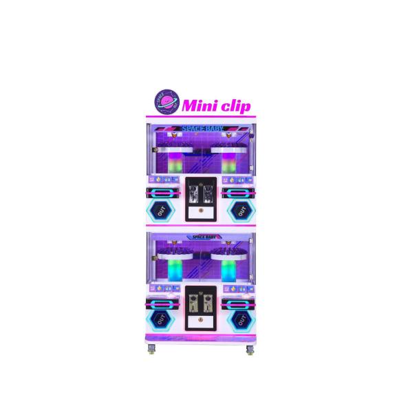 Jogos elétricos personalizados de quatro jogadores Arcade Máquina de guindaste de garra para centro de jogos de diversão