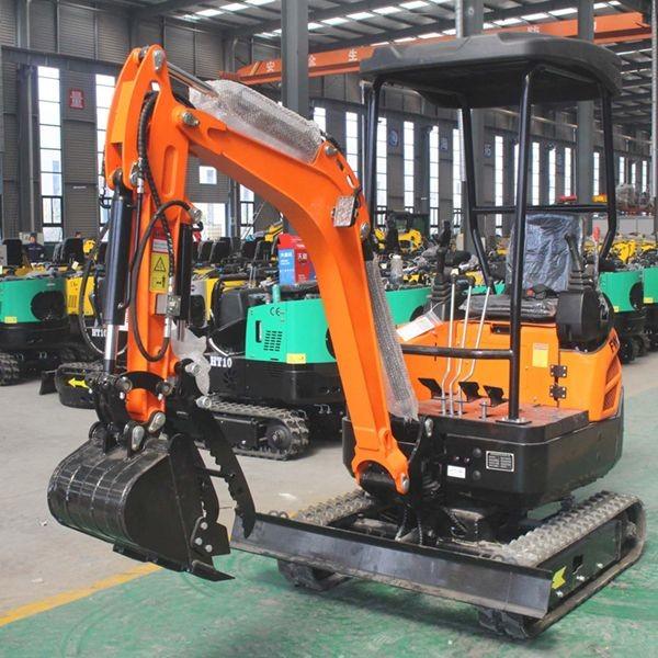 Municipal Engineering 1.7 Ton Mini Excavator Crawler SGS Certification