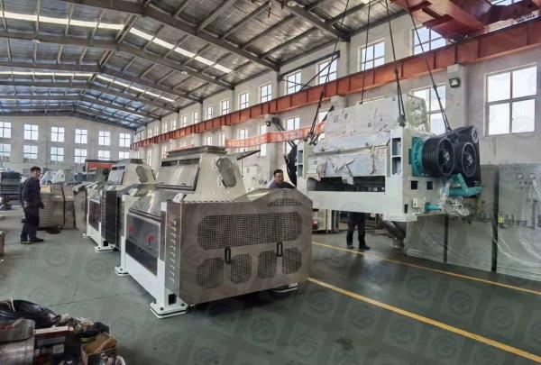 O milho 30TPD lasca-se a linha de produção máquina de fabricação para a exploração agrícola da vaca de Dariy
