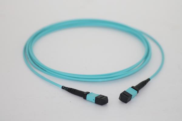 12 Fibers MPO Fiber Optic Cable Multimode , 1310 Nm / 1550 Nm MPO Trunk Cable