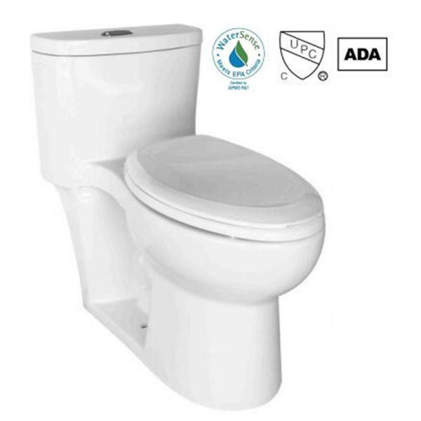 Wc 1.28GPF шара туалета части американского стандарта фарфора одиночный белый
