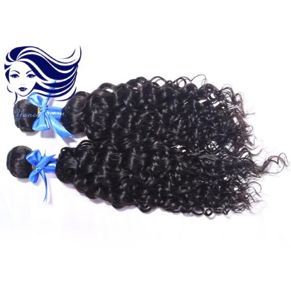 Волосы Weave естественных черных малайзийских человеческих волос Remy девственницы курчавые