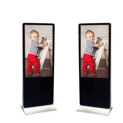 UHD 8ms All In One Digital Signage Display 1000cd/M2 Floor Stand Kiosk