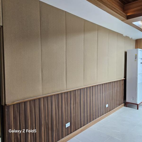 Panneaux muraux de bureau 50mm, panneaux acoustiques recouverts de tissu absorbant le son