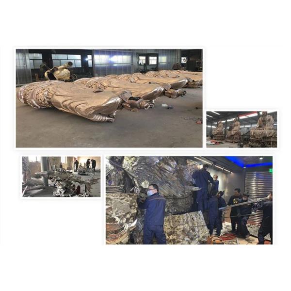 Счетчик 110cm приема роскошной приемной таблицы металла коммерчески