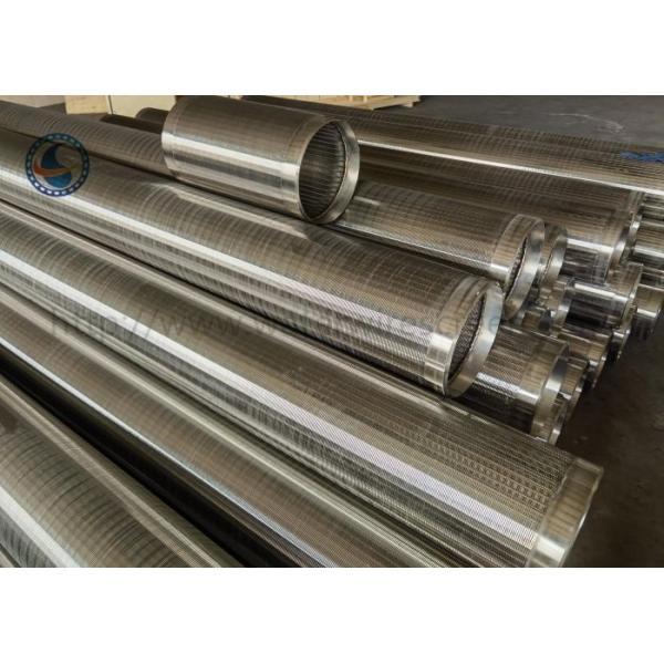 Corrosion Resistant Water Wire Screen Pipe 1m-6m Length