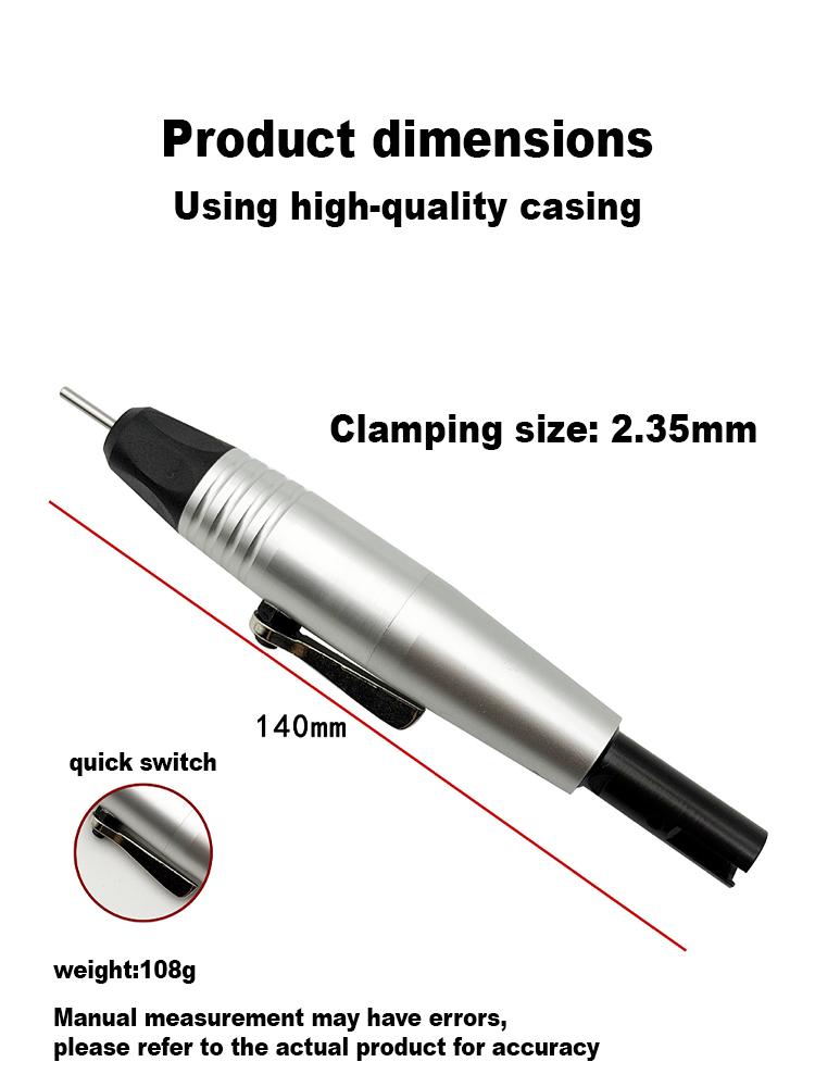High-precision Durable Ergonomic Handle for Grinding Machine Jewelry Tool