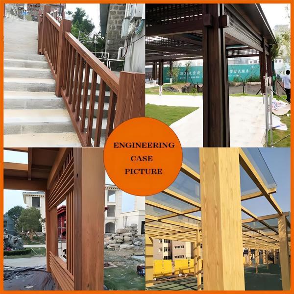 Wood Grain Effect Sublimation Powder Coating for Metal Door and Window Furniture Paint Usage