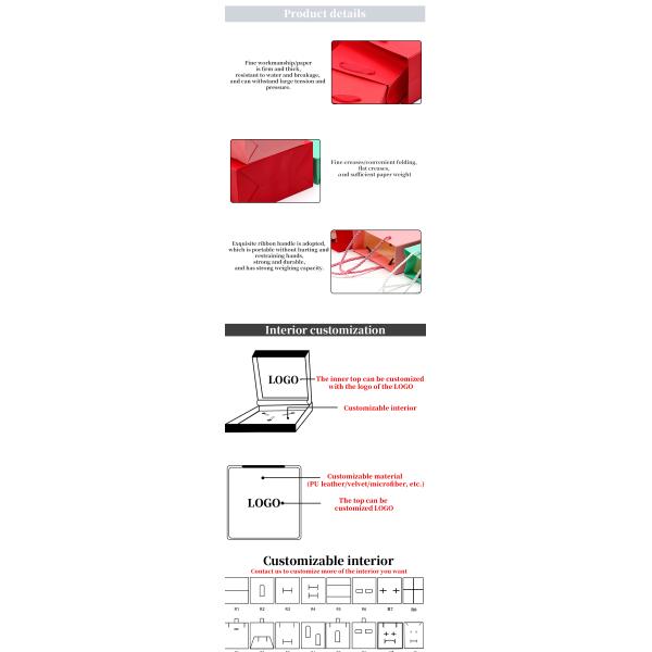 Chic Plain Macaron Color Cardboard Tote Bag Gift Treasure Packaging