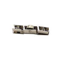 Adjustable Modern Glass Cabinet Sliding Wheel For Hotels / Apartments