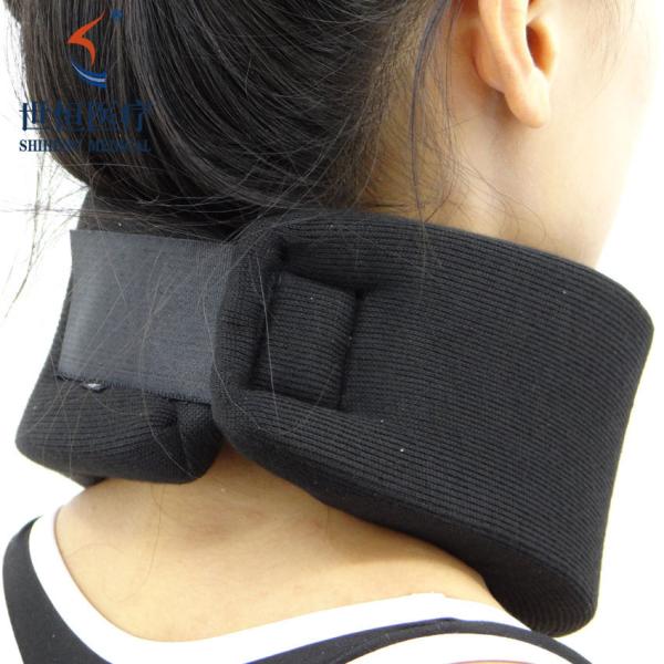 Good quality cervical spine collar breathable surgical collar adjustable soft collar neck brace