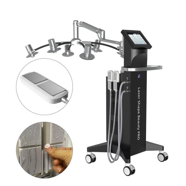 6D Laser Fat burning cellulite weight loss cold laser green red light 532nm 635nm wavelength body slimming machine