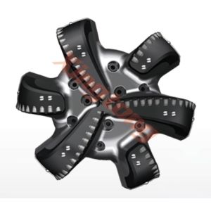 Steel Body Six-Blade PDC Drill Bits 17 1/2″ 444mm XD6163D for Oil Gas Well Directional Drilling