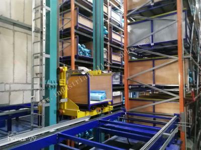 Armazenamento automatizado dos níveis do sistema do armazenamento e de recuperação do transporte da veneziana peso leve Chain multi