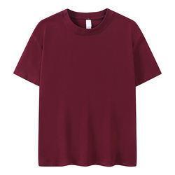                  Summer Solid Men′s T-Shirt Casual O-Neck Basic T-Shirt Men′s Classic Top Sports T-Shirt             