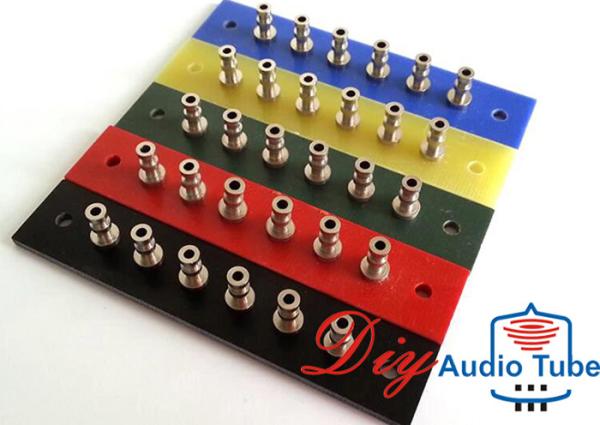 Audio Tube AMP Board 6 Pins Tag Strip 78.5x16x2mm Size For Vintage HIFI Guitar Amp