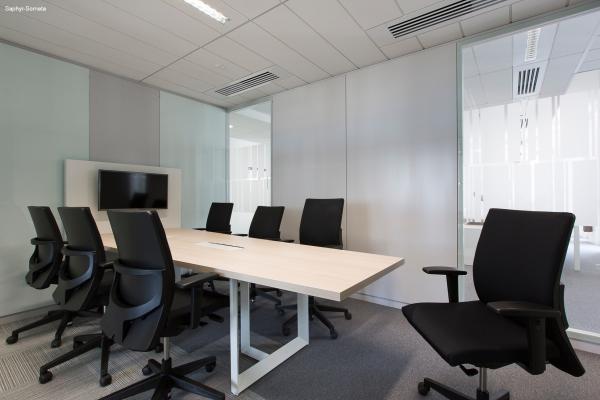Muro de séparation de bureau en aluminium écologique 3 ans de garantie