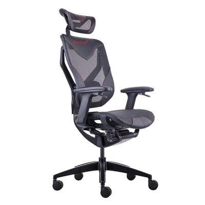 Korean Wintex Mesh 65mm Black PU Swivel Gaming Chair Wire Control Mechanism