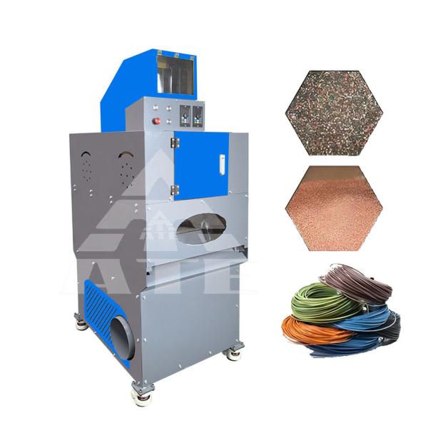 Small Waste Cable Separator Waste Metal Copper Wire Recycling Machine Scrap Copper Cable Copper Wire Granulator for Sale